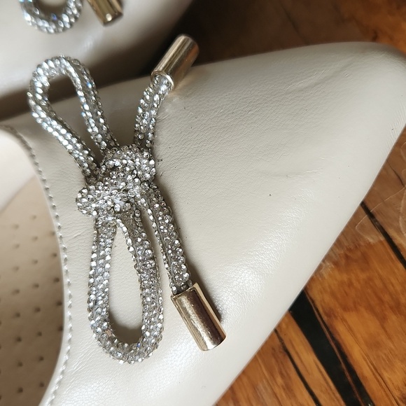 LifeStride Sevyn Glitz in Almond Milk Size 7.5 Shoes Heels - Picture 10 of 16